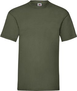 Fruit of the Loom SC221 - Kortærmet herre t-shirt til mænd 100% bomuld Classic Olive
