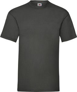 Fruit of the Loom SC221 - Kortærmet herre t-shirt til mænd 100% bomuld Light Graphite
