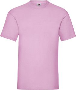 Fruit of the Loom SC221 - Kortærmet herre t-shirt til mænd 100% bomuld Light Pink