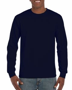 Gildan GI2400 - Langærmet herre t-shirt 100% bomuld Navy