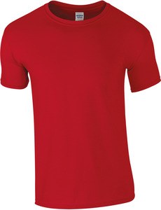 Gildan GI6400 - T-shirt til mænd i bomuld Cherry Red