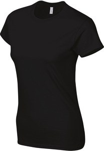 Gildan GI6400L - t-shirt til kvinder 100% bomuld Black