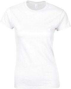 Gildan GI6400L - t-shirt til kvinder 100% bomuld White