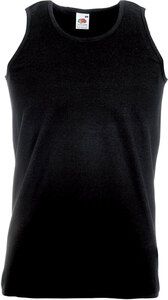 Fruit of the Loom SC294 - Herre tanktop 100% bomuld Black