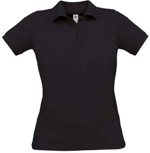 B&C CGPW455 - Pique poloshirt Black