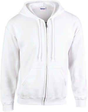 Gildan GI18600 - Sweatshirt med lynlås til mænd med hætte