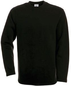 B&C CGWU610 - Sweatshirt med lige snit Black