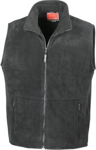 Result R37A - Fleece vest Black
