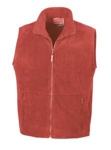 Result R37A - Fleece vest Red