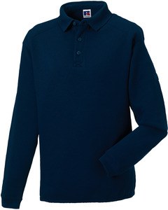 Russell RU012M - Sweatshirt med polokrave French Navy