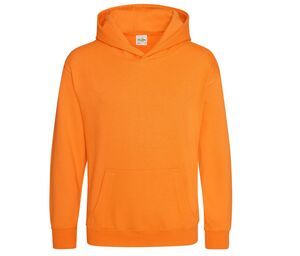 AWDIS JUST HOODS JH01J - Sweatshirt med hætte til børn Orange Crush
