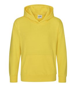 AWDIS JUST HOODS JH01J - Sweatshirt med hætte til børn Sun Yellow