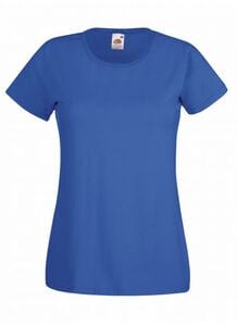 Fruit of the Loom SS050 - Valueweight t-shirt til kvinder Royal Blue