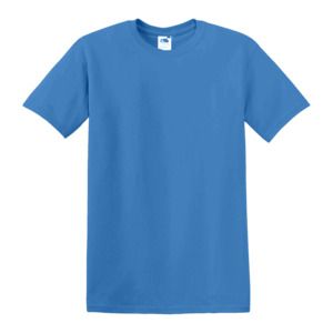 Fruit of the Loom SS030 - Kortærmet t-shirt til mænd Azure Blue