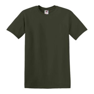 Fruit of the Loom SS030 - Kortærmet t-shirt til mænd Classic Olive