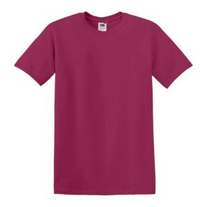 Fruit of the Loom SS030 - Kortærmet t-shirt til mænd Fuchsia