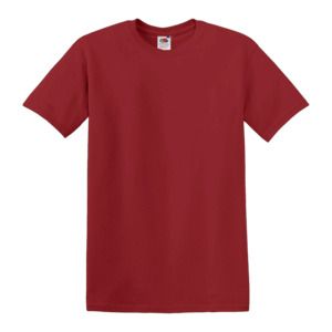 Fruit of the Loom SS030 - Kortærmet t-shirt til mænd Red