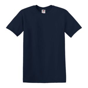 Fruit of the Loom SS048 - T-shirt med rund hals Navy