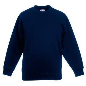 Fruit of the Loom SS201 - Klassisk 80/20 indbygget ærmet sweatshirt