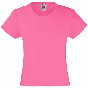 Fruit of the Loom SS005 - Valueweight Girls T-Shirt med pasform
