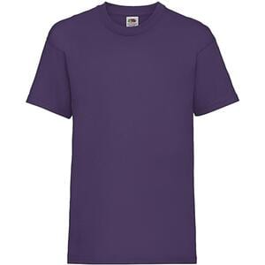 Fruit of the Loom SS031 - 100% bomuld Valueweight børnetilpasset t-shirt Purple