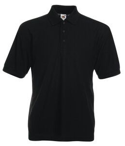 Fruit of the Loom SS402 - Polo 65/35 Black