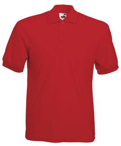 Fruit of the Loom SS402 - Polo 65/35 Red