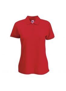 Fruit of the Loom SS212 - Polo 65/35 Red