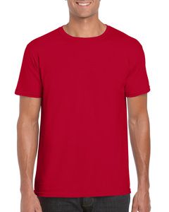 Gildan GD001 - Mænds ring-spundet 100% bomuldst-shirt Cherry red