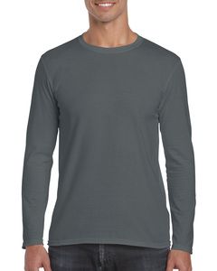 Gildan GD011 - Softstyle ™ langærmet T-shirt Charcoal