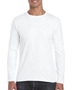 Gildan GD011 - Softstyle ™ langærmet T-shirt White