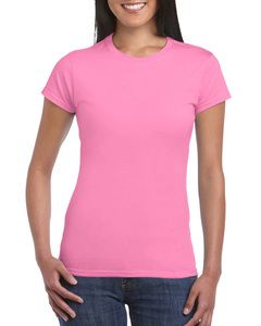 Gildan GD072 - Kvinders ringspundet 100% bomuldst-shirt Azalea
