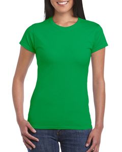 Gildan GD072 - Kvinders ringspundet 100% bomuldst-shirt Irish Green