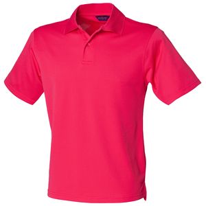 Henbury HB475 - Coolplus® poloshirt Bright Pink