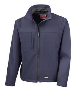 Result R121A - Klassisk Softshell jakke Navy