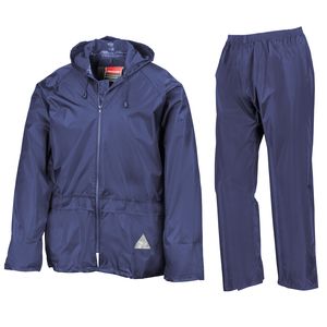 Result RE95A - Tyk vandtæt jakke / buksesæt. Royal blue