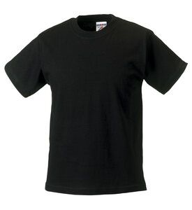 Russell J180M - Klassisk Super Continuous Warp t-shirt Black