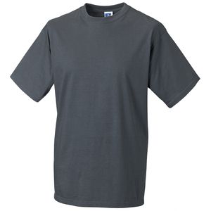 Russell J180M - Klassisk Super Continuous Warp t-shirt Convoy Grey