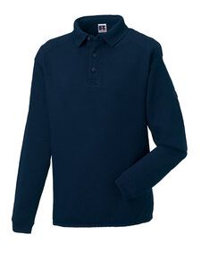 Russell J012M - Meget resistent sweatshirt i polokrave French Navy