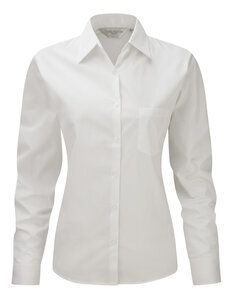 Russell Collection R-936F-0 - Poplin bluse Ls