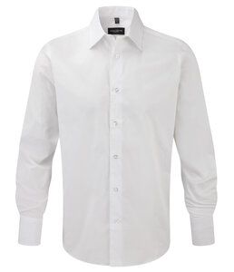 Russell Collection R-958M-0 - Skræddersyet Ultimate Non-Iron Shirt Ls White
