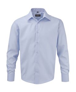 Russell Collection R-958M-0 - Skræddersyet Ultimate Non-Iron Shirt Ls Bright Sky