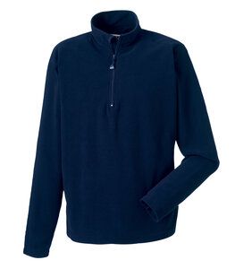 Russell R-881M-0 - 1/4 lynlås mikrofleece French Navy