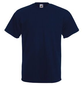 Fruit of the Loom 61-044-0 - Super Premium 100% bomulds t-shirt til mænd Deep Navy