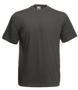 Fruit of the Loom 61-036-0 - Værdivægt t-shirt til mænd Light Graphite