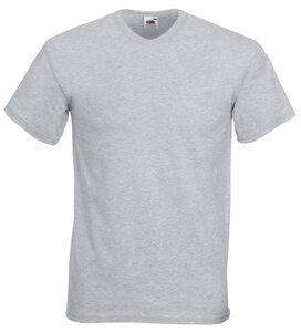 Fruit of the Loom 61-066-0 - T-shirt med V-udskæring Heather Grey