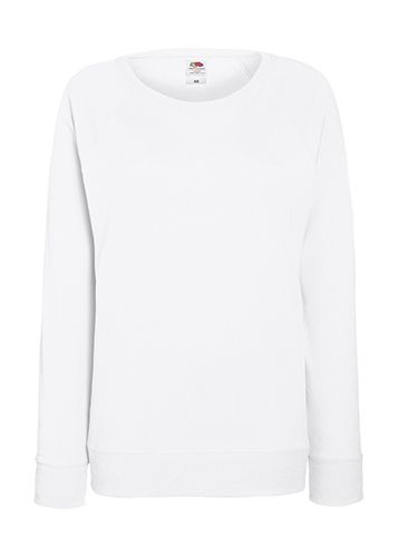 Fruit of the Loom 62-146-0 - Lady-Fit letvægts Raglan-sweatshirt