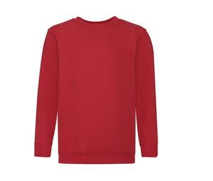 Fruit of the Loom 62-041-0 - Set-In Sweatshirt Red