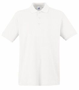 Fruit of the Loom 63-218-0 - Premium Polo White