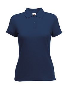 Fruit of the Loom 63-212-0 - Polo blandet stof til damer Navy